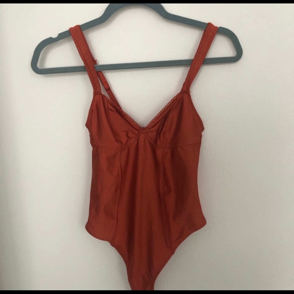 UO Out from Under Valentina Satin Body Suit